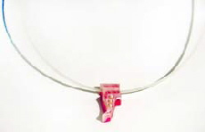 COLLIER KUNSTSTOFF, SUESSWASSERPERLE UND ACRY 1