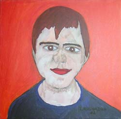 ACRYLBILD AUF LEINWAND ATTILA